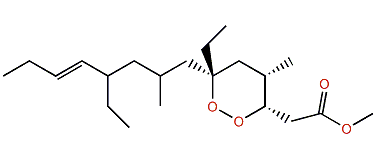11,12-Didehydro-16-norplakortide Q methyl ester